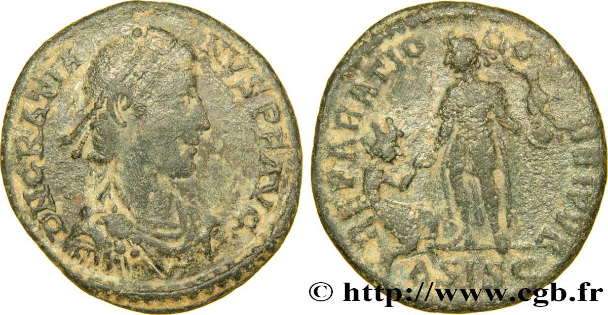 GRATIAN Maiorina pecunia, (MB, Æ 2) XF