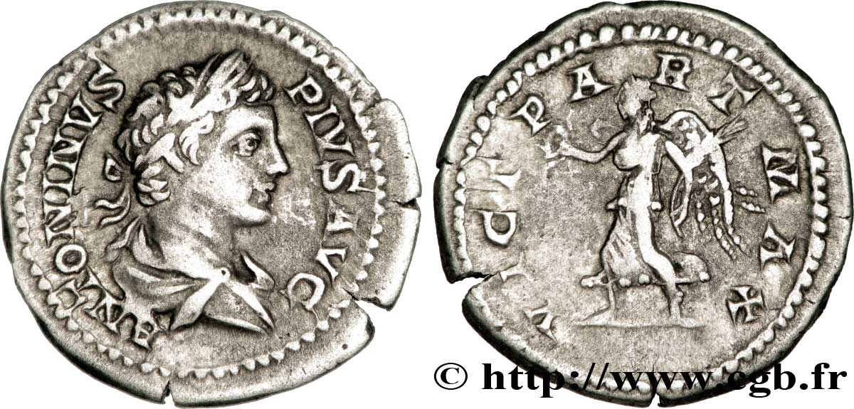 CARACALLA Denier TTB+