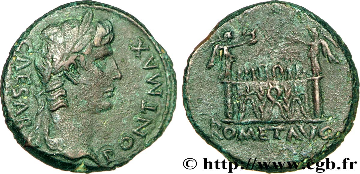 U2879 Roman Empire As Auguste Lyon à l'autel Lugdunumis > Faire offre 