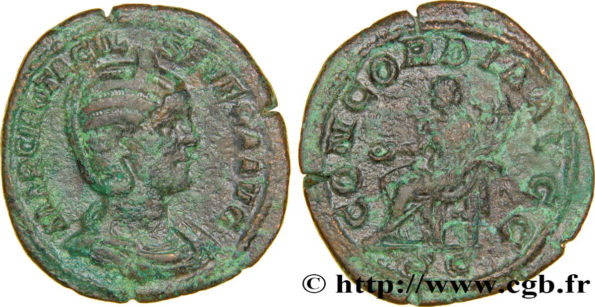 OTACILIA SEVERA Sesterce TB+