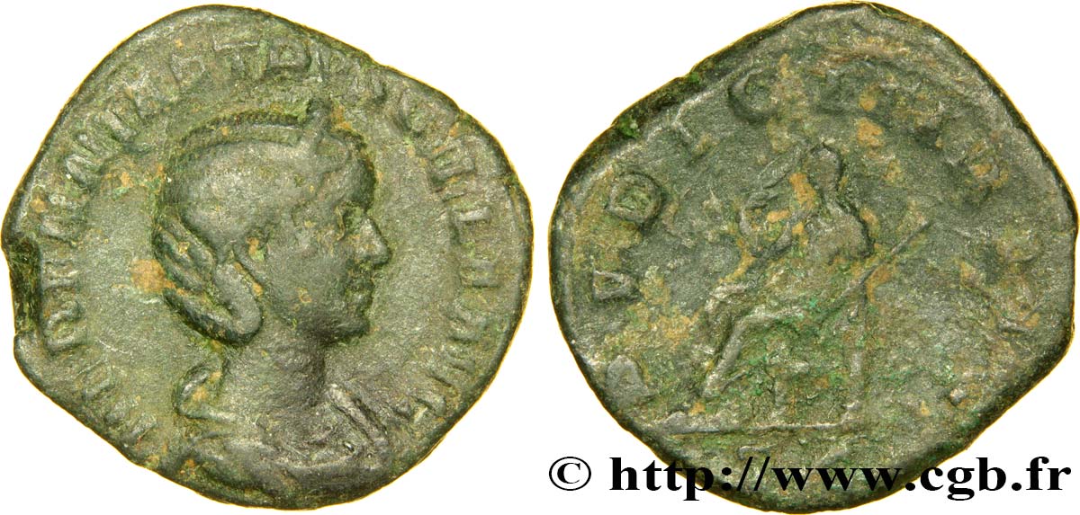 ÉTRUSCILLE Sesterce TB