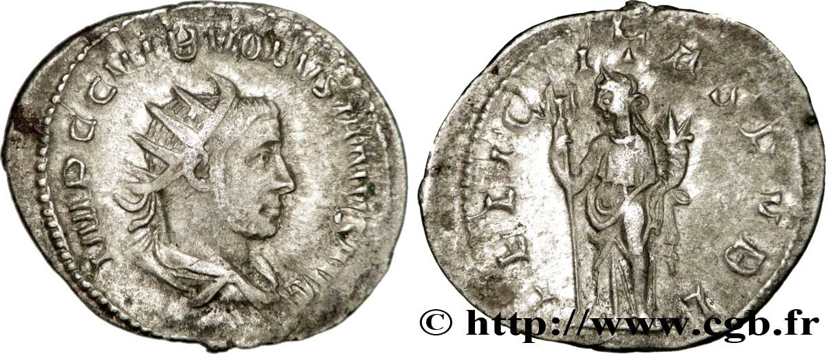 VOLUSIEN Antoninien TTB+/TTB