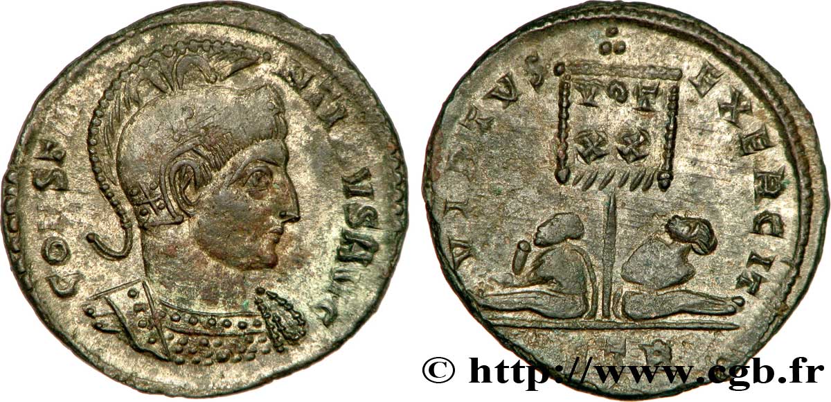 CONSTANTIN Ier LE GRAND Centenionalis ou nummus SUP