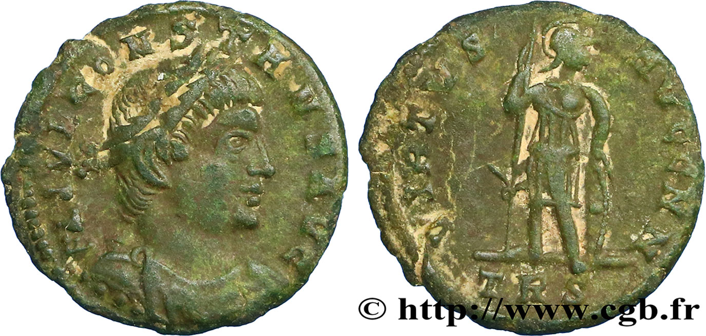 CONSTANS Centenionalis ou nummus TTB+