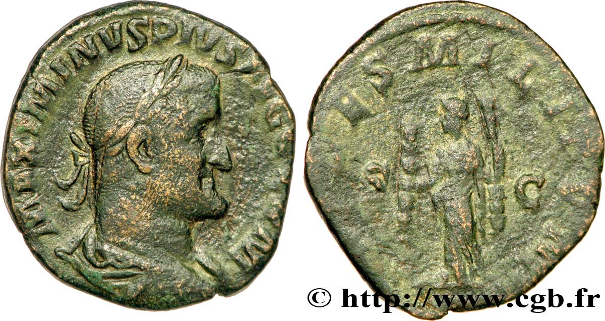 MAXIMIN Ier THRACE Sesterce TB+