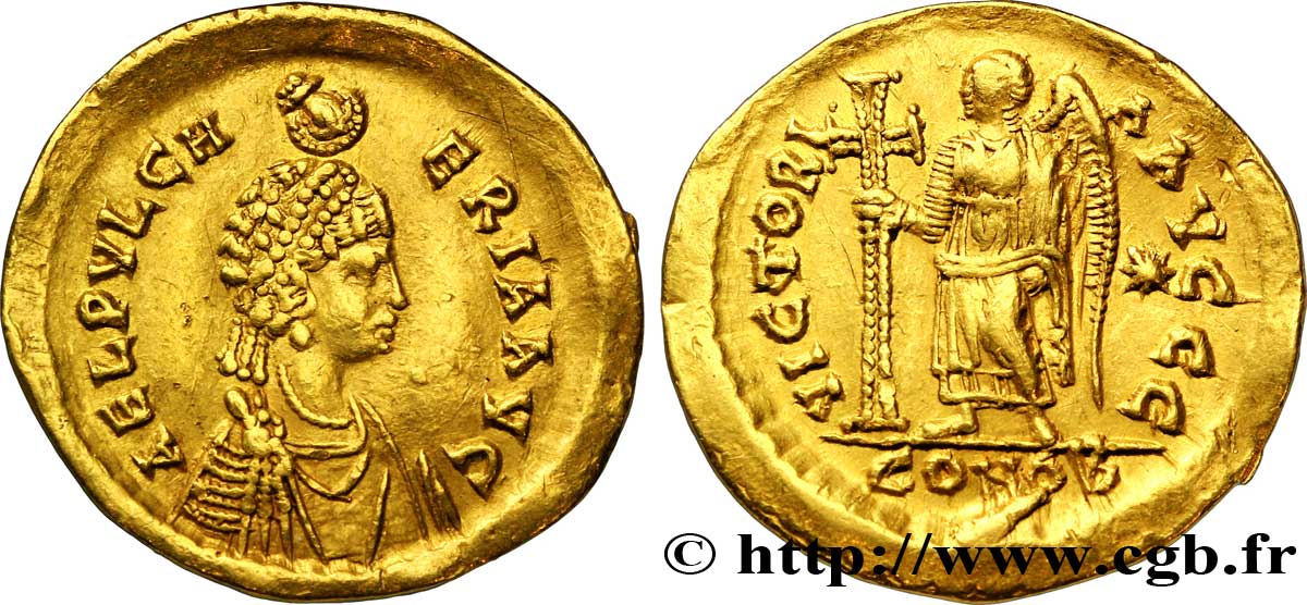 PULCHÉRIE Solidus TTB+