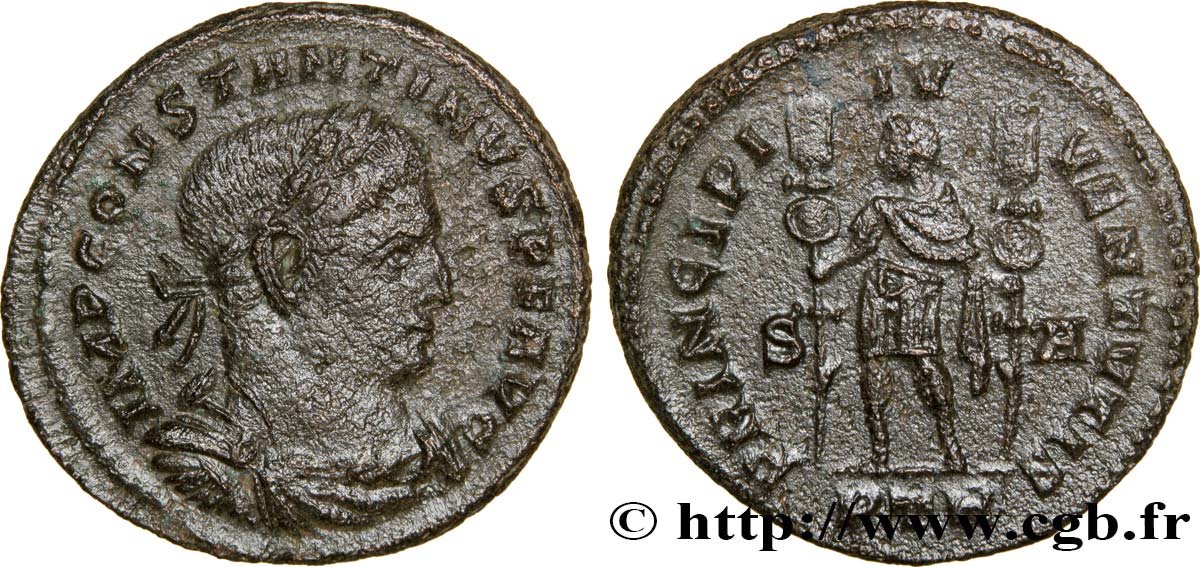 CONSTANTIN Ier LE GRAND Follis ou nummus TTB+