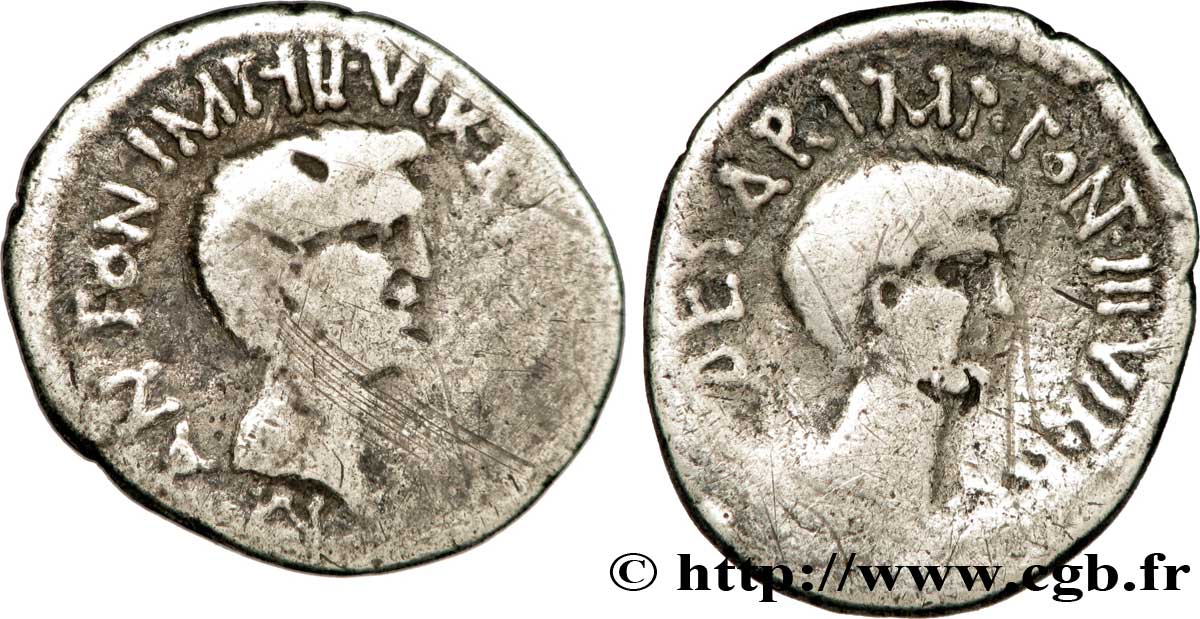 MARC ANTOINE et OCTAVE Denier TB