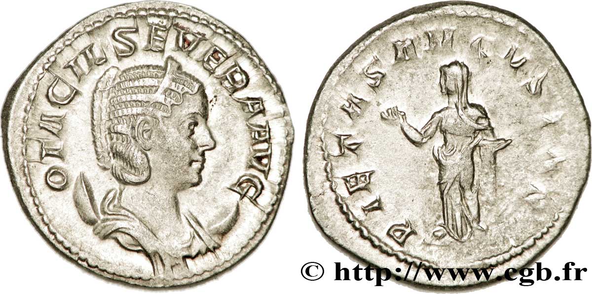 OTACILIA SEVERA Antoninien MS/AU