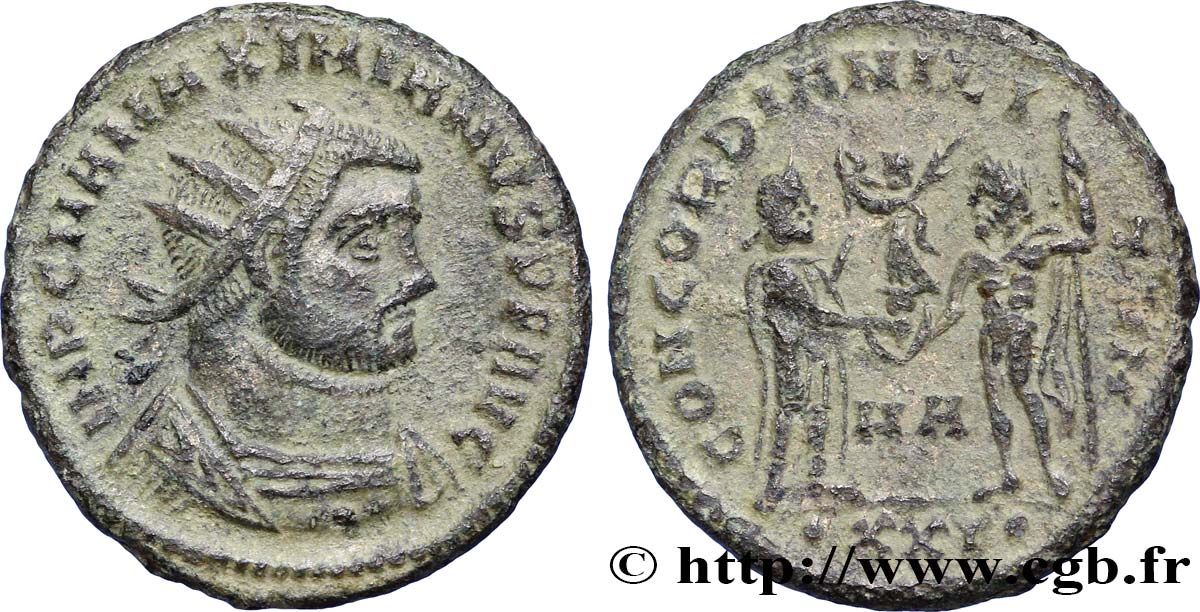 MAXIMIEN HERCULE Aurelianus TTB