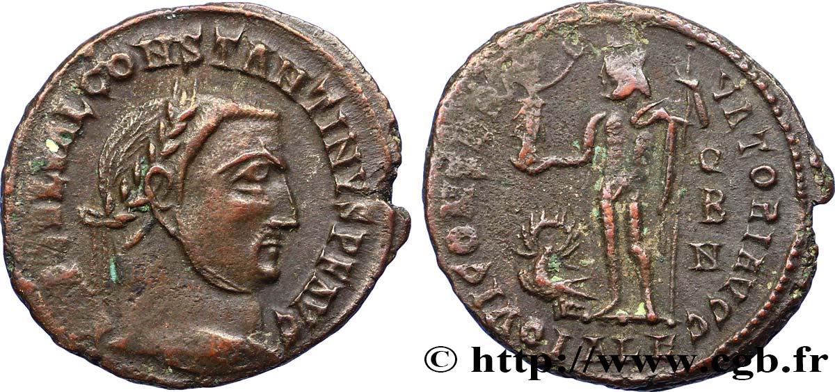 CONSTANTIN Ier LE GRAND Follis ou nummus TTB+