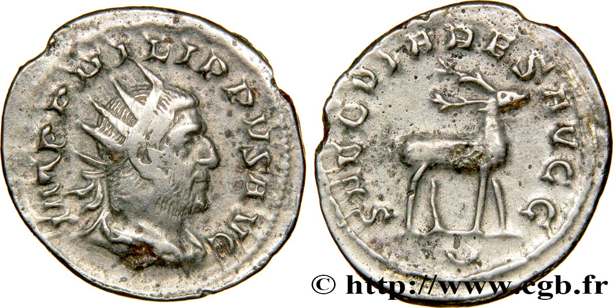 PHILIPPE Ier L&nbsp;ARABE Antoninien TTB