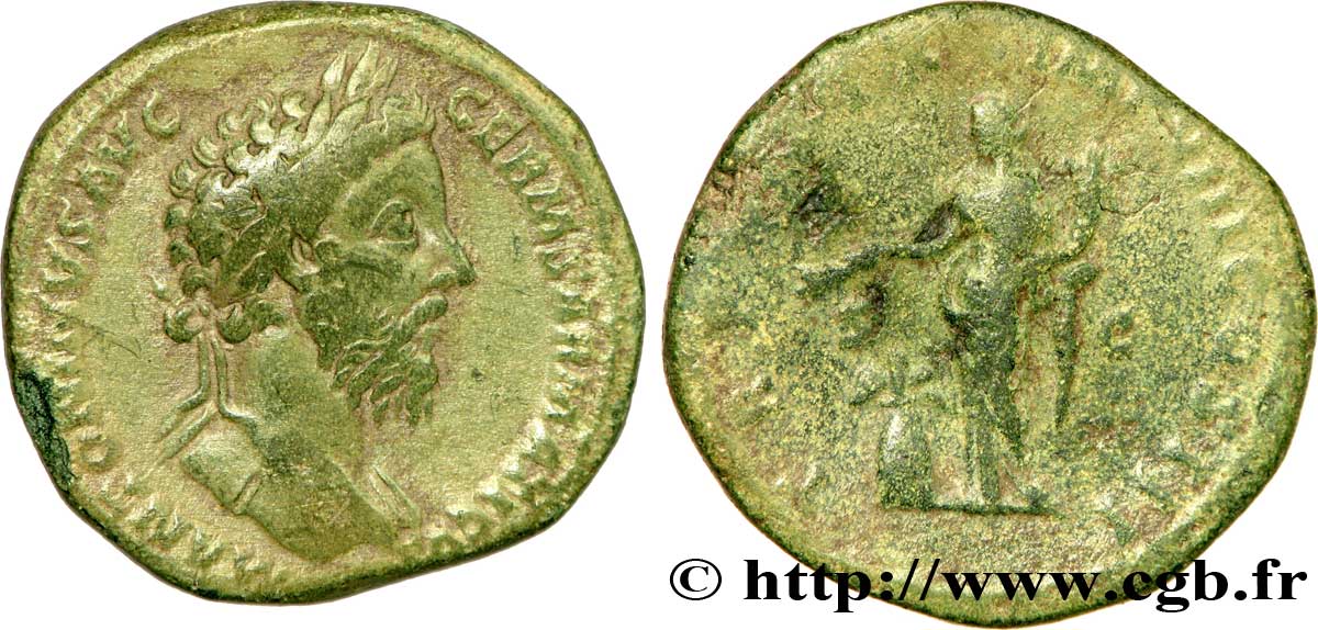 MARC AURÈLE Sesterce TTB