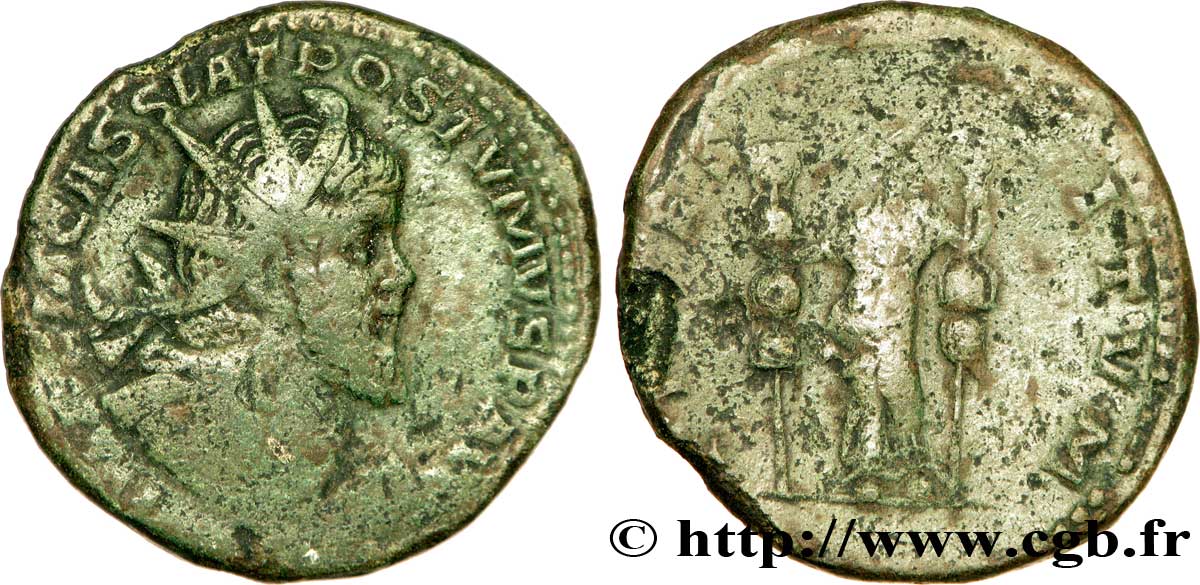 POSTUME Double sesterce TB+