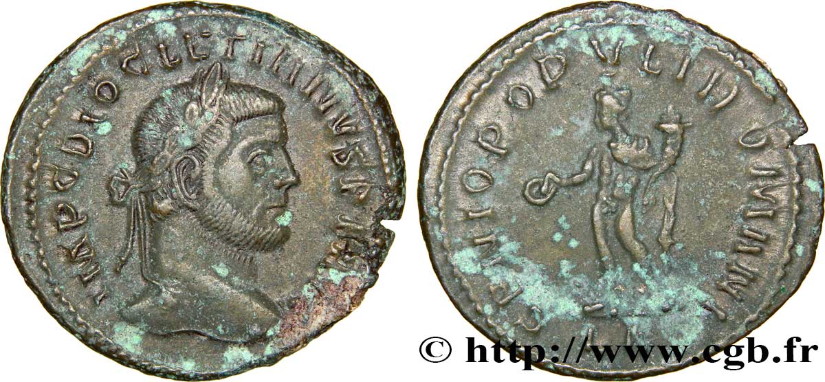 DIOCLÉTIEN Follis ou nummus TTB