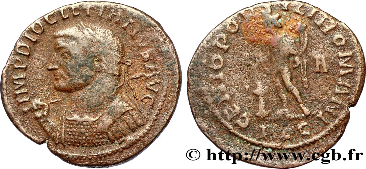 DIOCLÉTIEN Follis ou nummus TB+