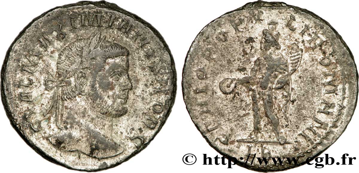 GALÈRE Follis ou nummus TTB+