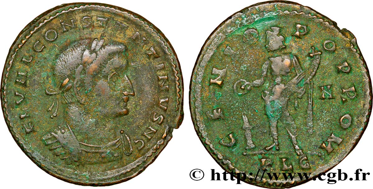 CONSTANTIN Ier LE GRAND Follis ou nummus TTB