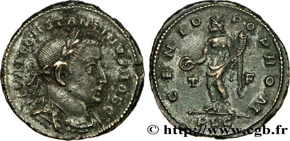 CONSTANTIN Ier LE GRAND Follis ou nummus TTB+