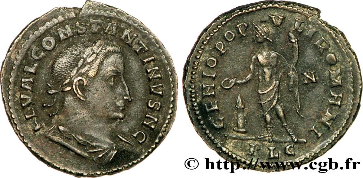 CONSTANTIN Ier LE GRAND Follis ou nummus TTB+