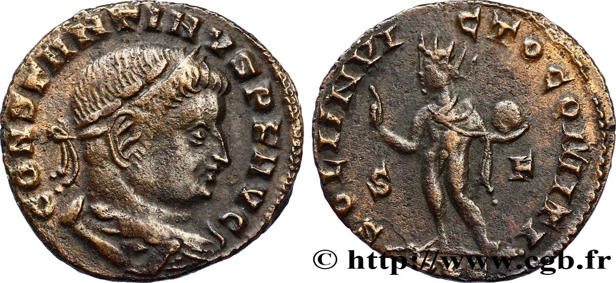 CONSTANTIN Ier LE GRAND Follis ou nummus TTB+