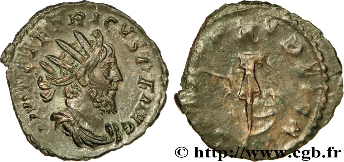 TÉTRICUS Ier Antoninien TTB+/TB