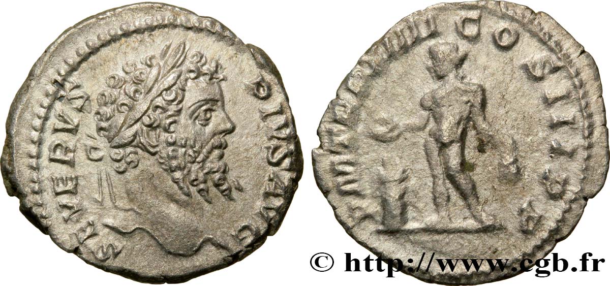 SEPTIME SÉVÈRE Denier SUP/TTB