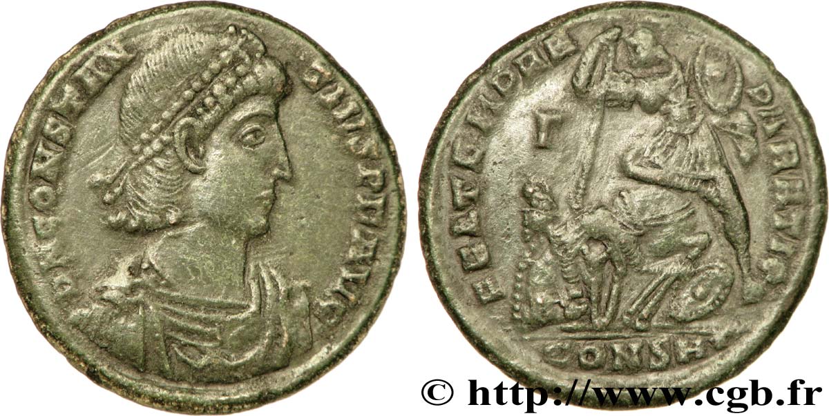 CONSTANTIUS II Maiorina, (MB, Æ 2) AU