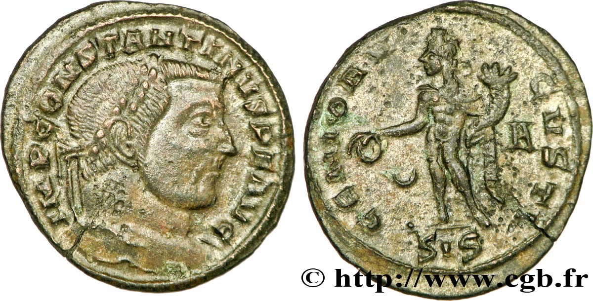 CONSTANTIN Ier LE GRAND Follis ou nummus SUP