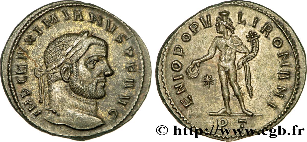 MAXIMIEN HERCULE Follis ou nummus FDC