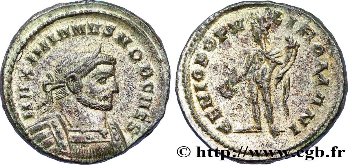 GALERIUS Follis ou nummus VZ