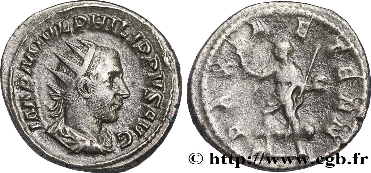 PHILIPPUS I. ARABS Antoninien SS