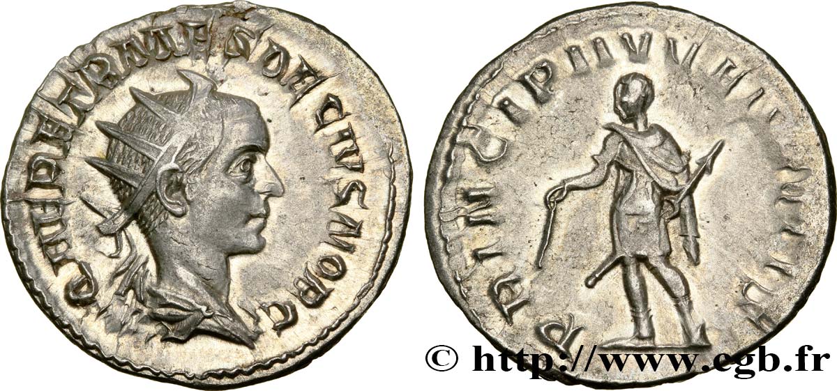 HÉRENNIUS ÉTRUSCUS Antoninien SUP