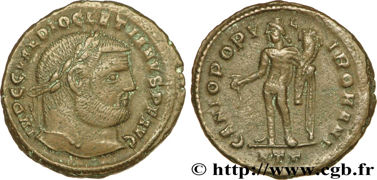 DIOCLÉTIEN Follis ou nummus TTB
