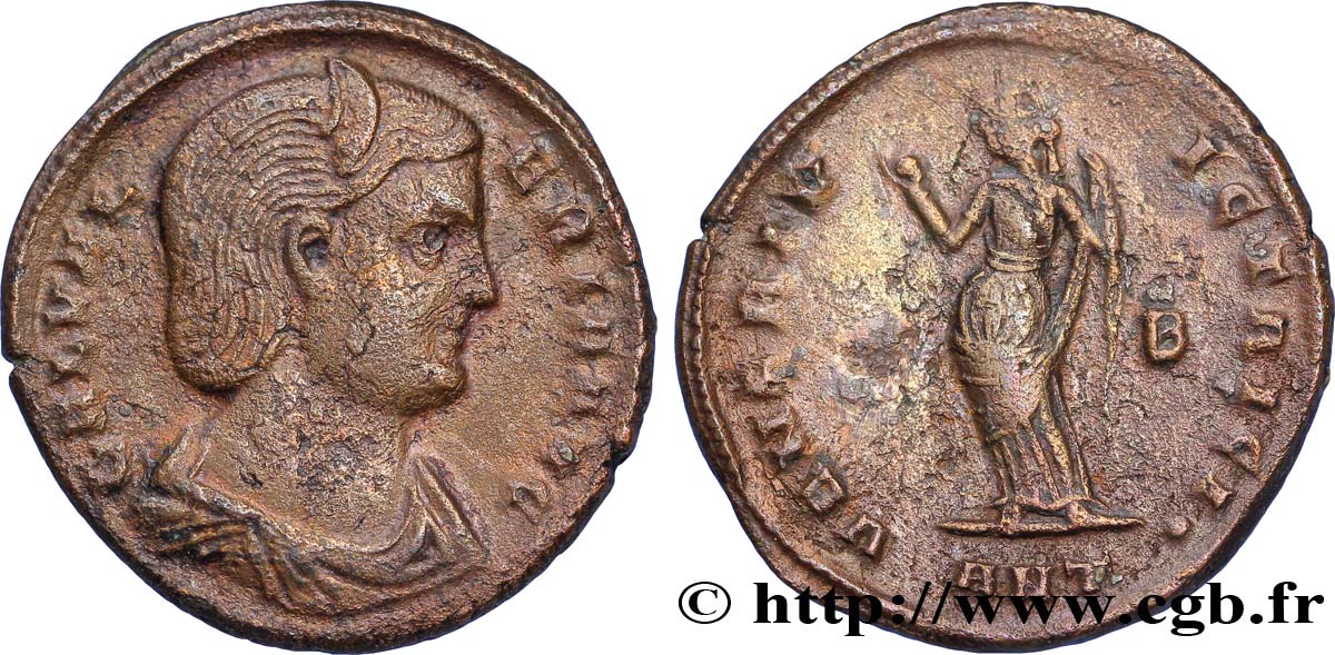 GALERIA VALERIA Follis ou nummus fSS