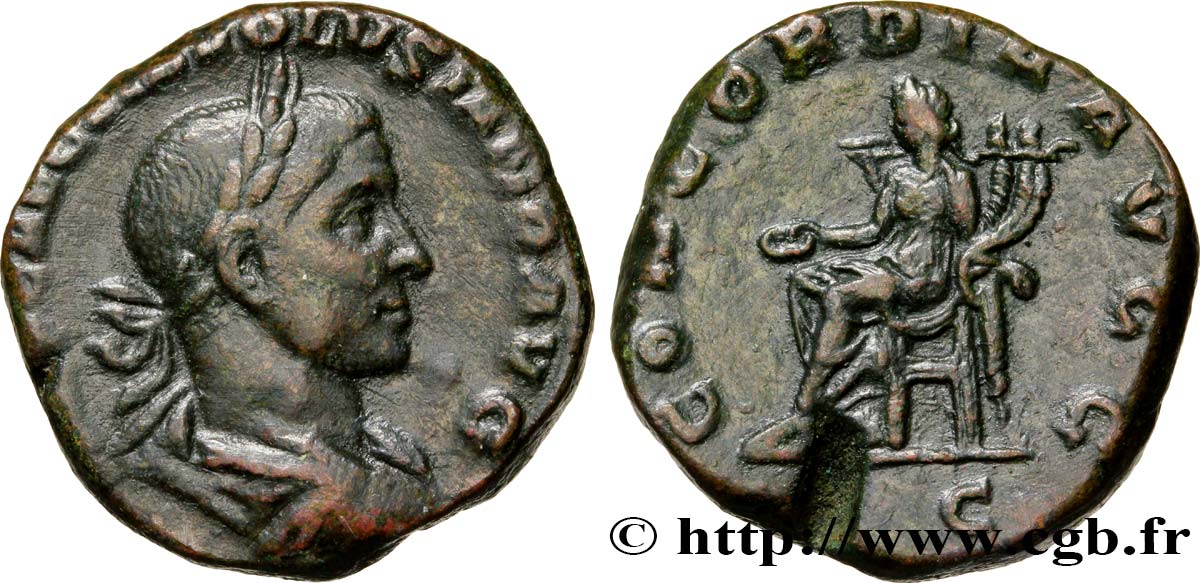 VOLUSIEN Sesterce TTB+