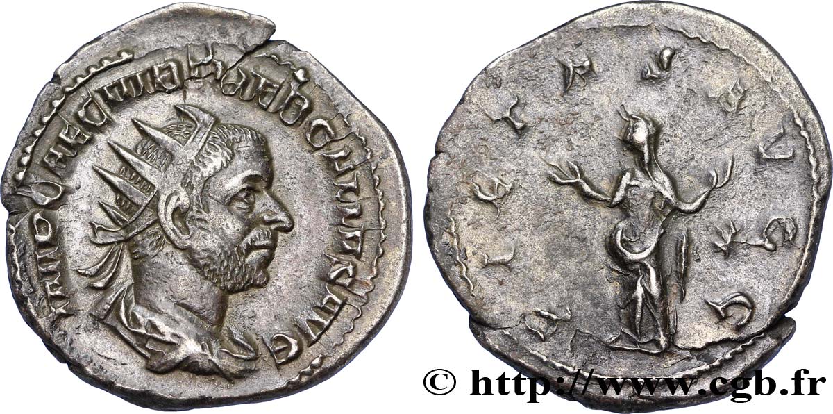 TREBONIANUS GALLUS Antoninien fVZ