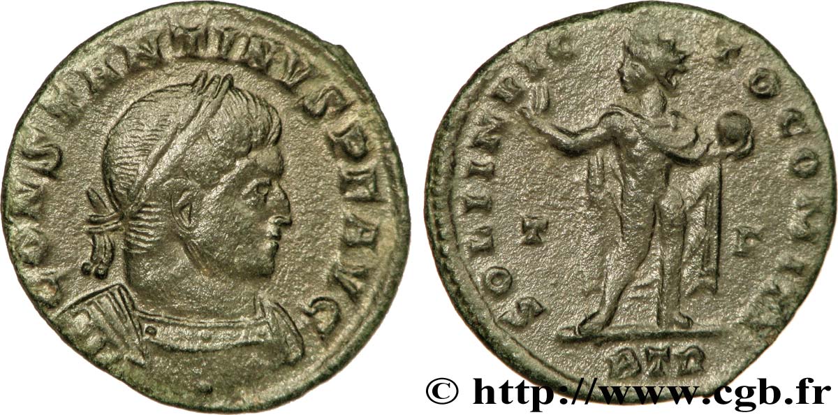 CONSTANTIN Ier LE GRAND Follis ou nummus TTB+