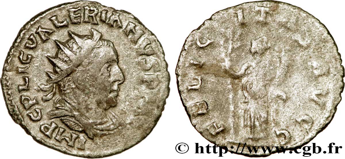 VALÉRIEN Ier Antoninien  TTB+/TB+