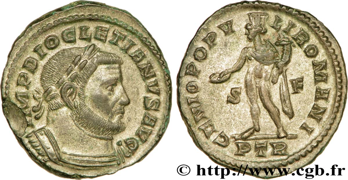DIOCLECIANO Follis ou nummus SC