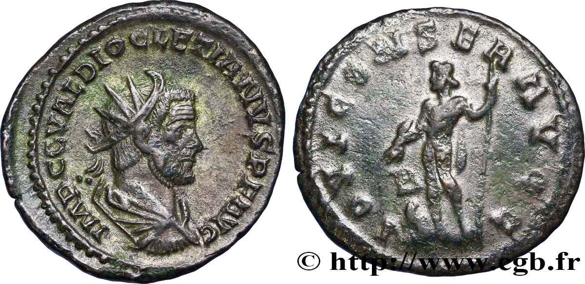 DIOCLEZIANO Aurelianus q.SPL/BB