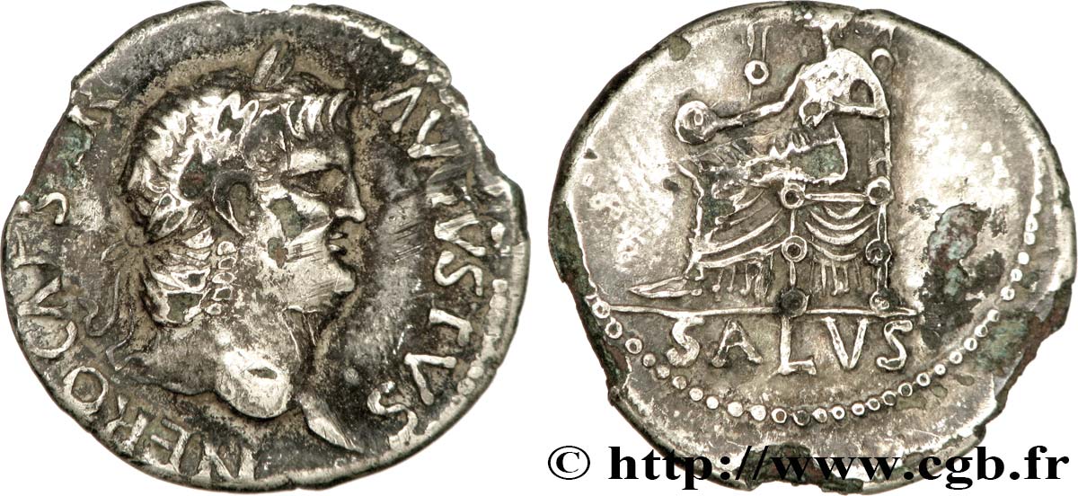 NÉRON Denier TB/TB+