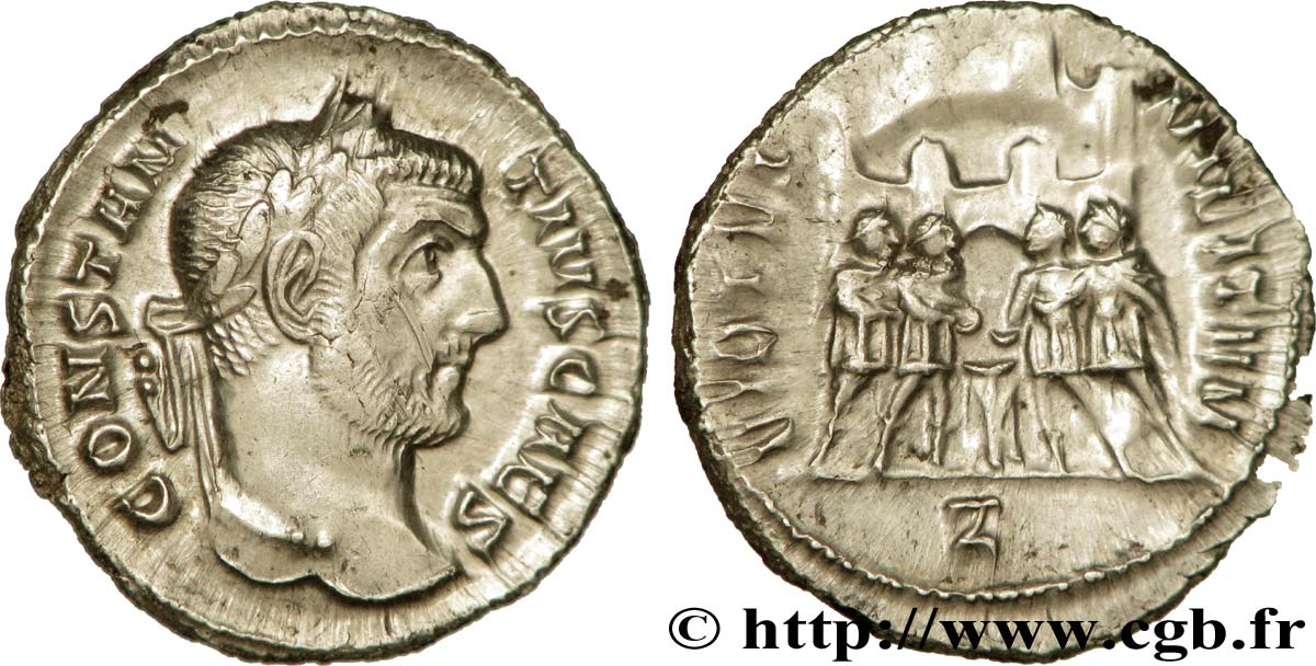 CONSTANCE Ier CHLORE Argenteus SUP