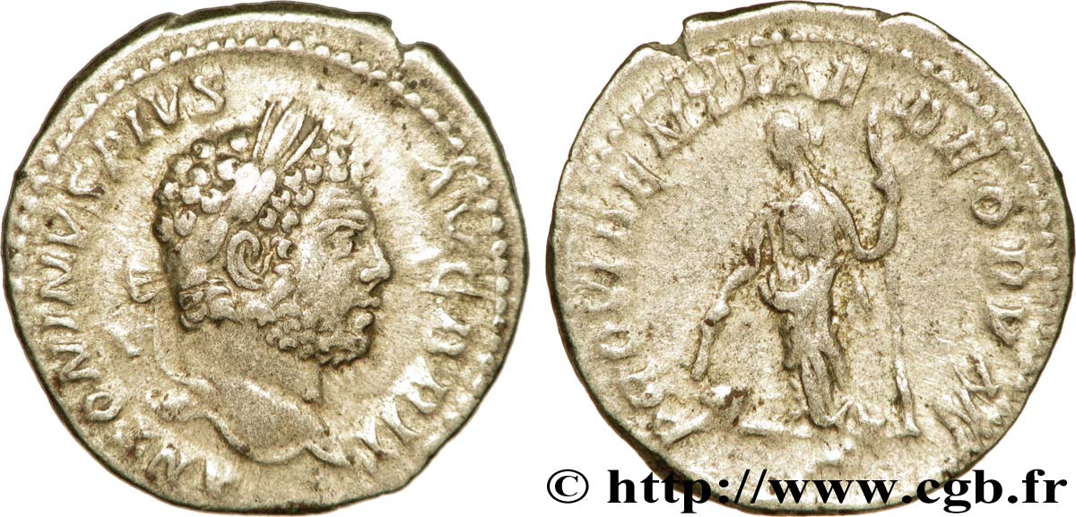 CARACALLA Denier TTB