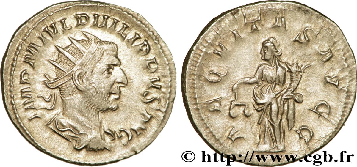 PHILIPPE Ier L ARABE Antoninien SUP