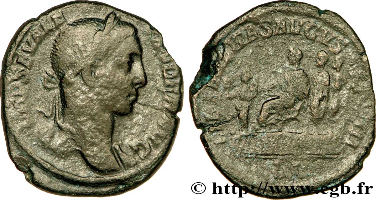 ALEXANDRE SÉVÈRE Sesterce TB+