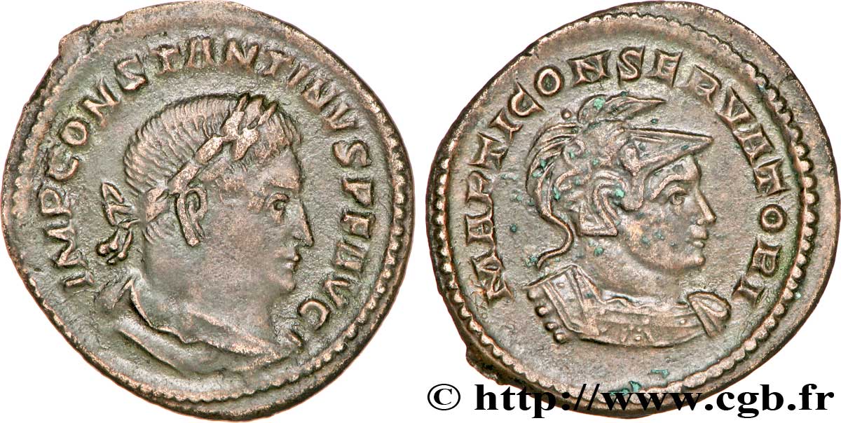CONSTANTIN Ier LE GRAND Follis ou nummus SUP