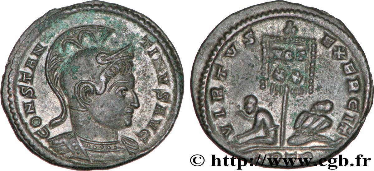 CONSTANTIN Ier LE GRAND Centenionalis ou nummus SUP