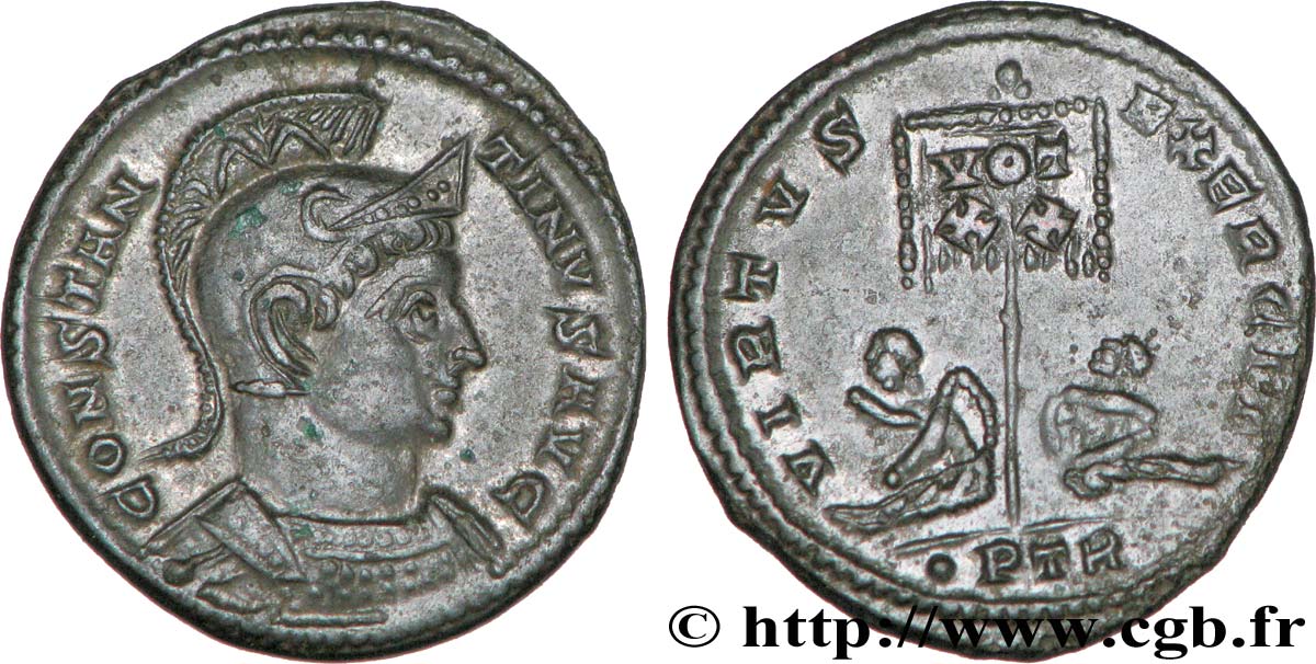CONSTANTIN Ier LE GRAND Centenionalis ou nummus SPL