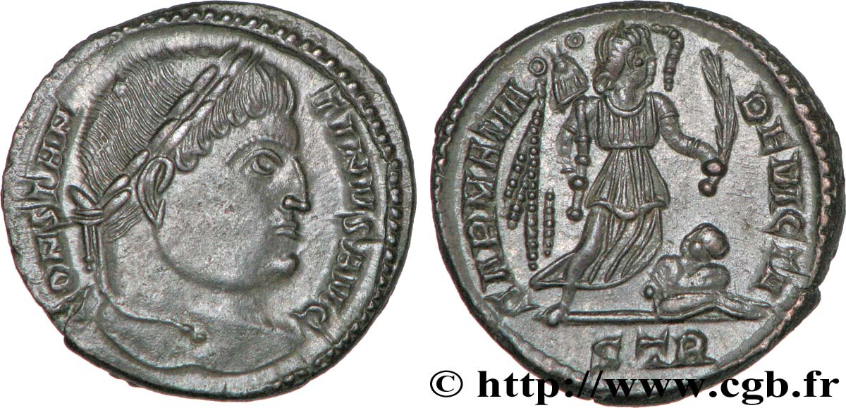 CONSTANTIN Ier LE GRAND Centenionalis ou nummus FDC